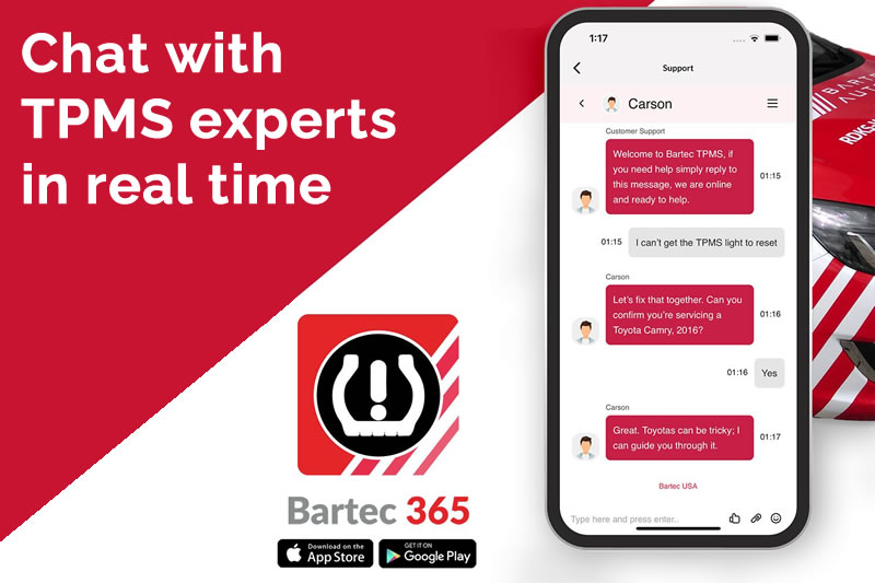 Accessing Real Time Expert TPMS Data With Bartec365
