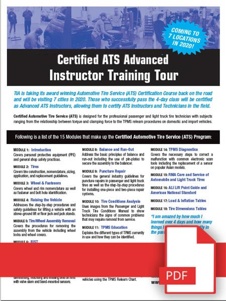 ATS Advanced Instructor Training Tour