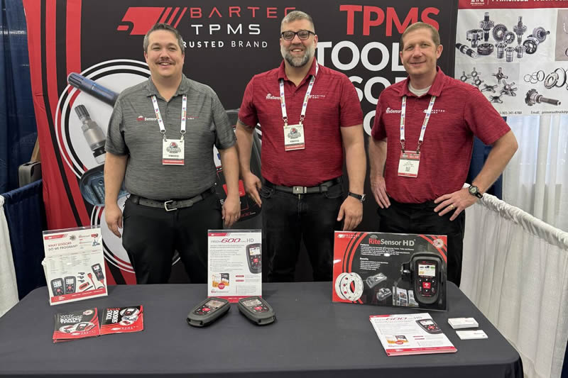 April 2025 - Bartec TPMS Attends The Mid America Trucking Show