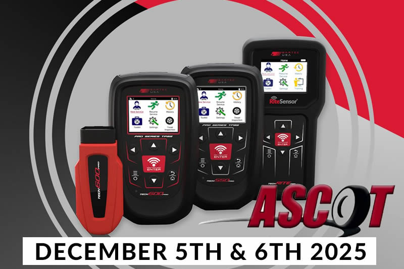 Bartec TPMS Exhibiting At Ascot Supply Trade Show 2025