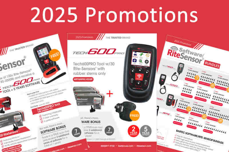 TPMS Promotions for Q1 & Q2 2025