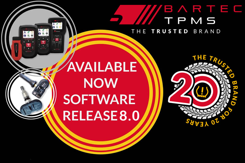 Bartec TPMS Release Their Latest Software 8.0