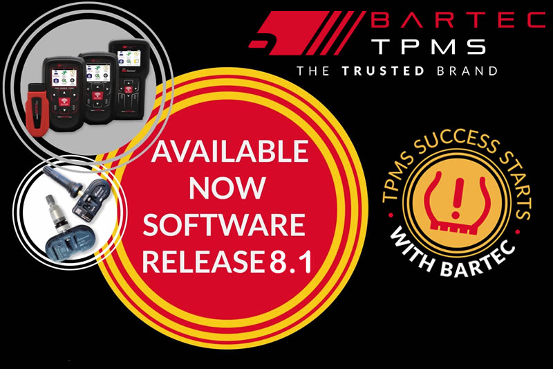 Bartec TPMS Release Their Latest Software 8.1