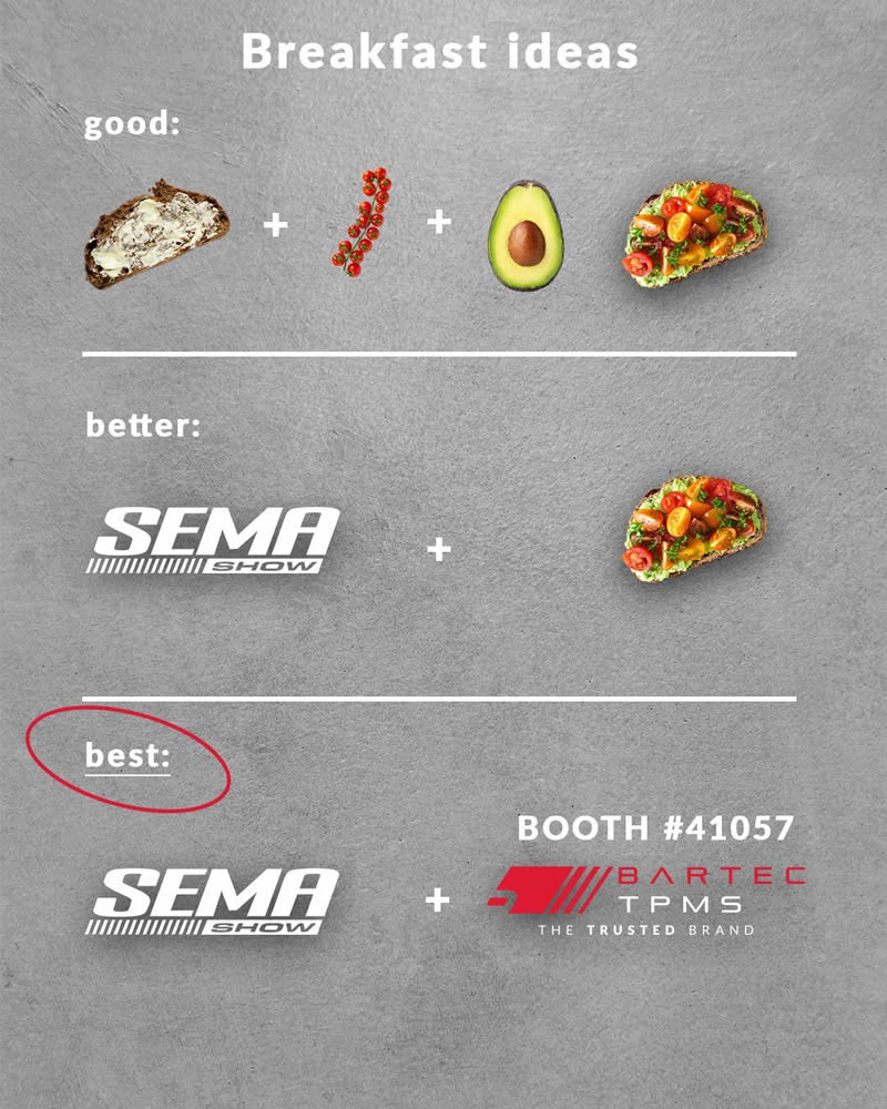 Breakfast With Bartec TPMS At SEMA 2025