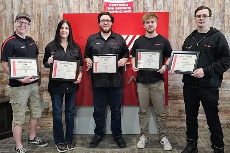Certified Tire Industry Association Automotive Tire Service Advanced Instructors