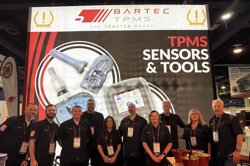 Day 2 Bartec TPMS At Booth 42089 At SEMA 2024