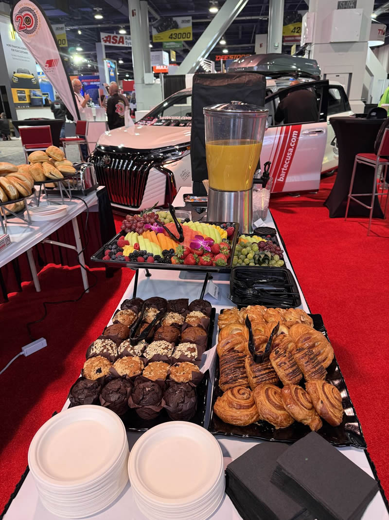 Day 2 Bartec TPMS At Booth 42089 At SEMA 2024