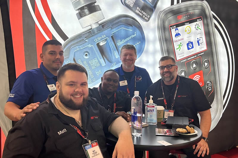 Day 3 Bartec TPMS At Booth 42089 At SEMA 2024