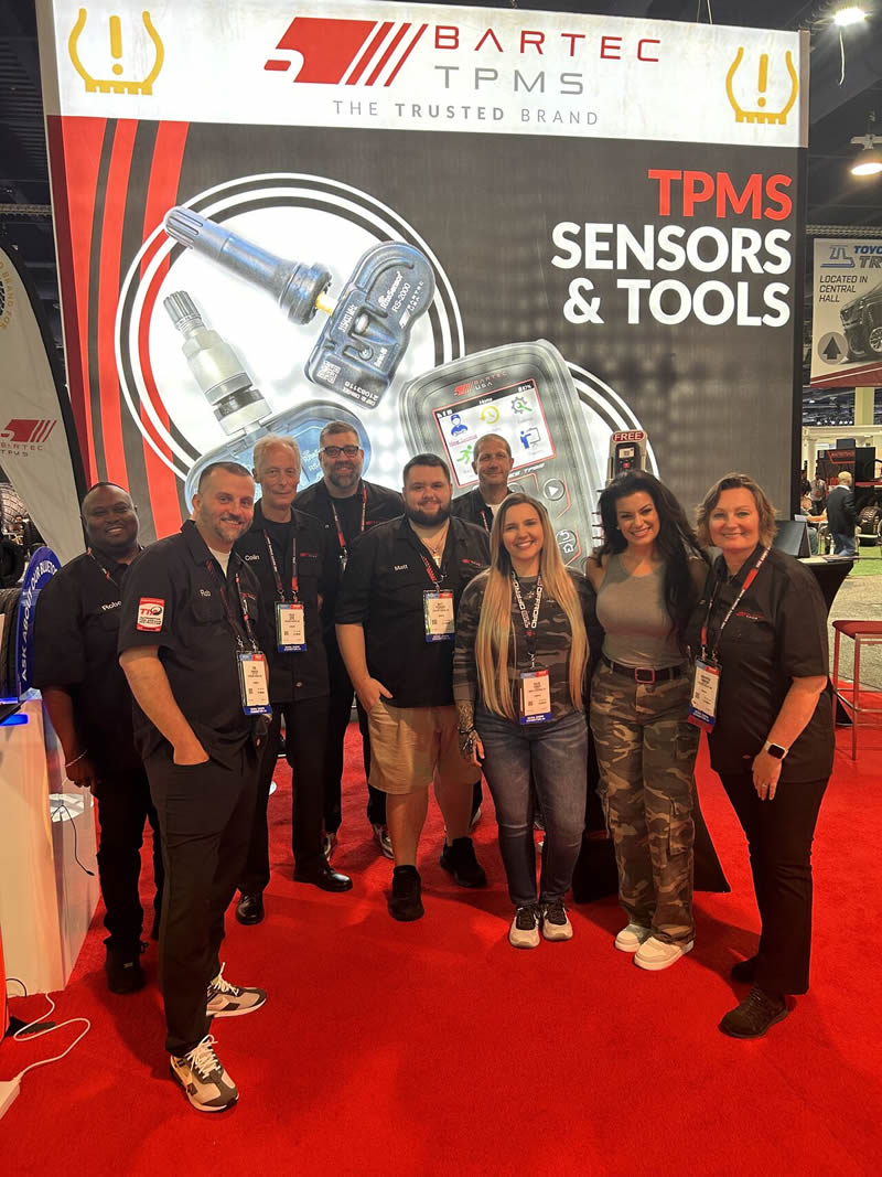 Day 3 Bartec TPMS At Booth 42089 At SEMA 2024