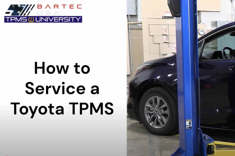 Bartec Offers The Best Solution For Toyota TPMS