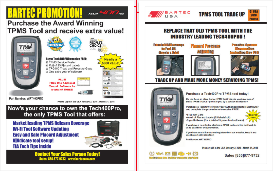 New USA TPMS Tool Promotions Announced New USA TPMS Tool Promotions Announced