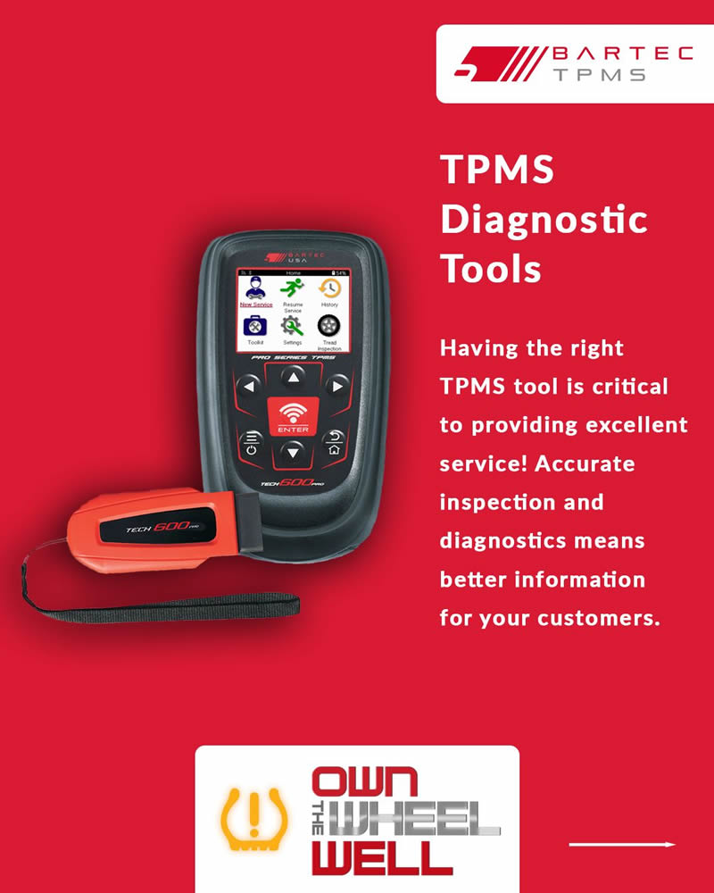 Own The Wheel Well WIth Bartec TPMS