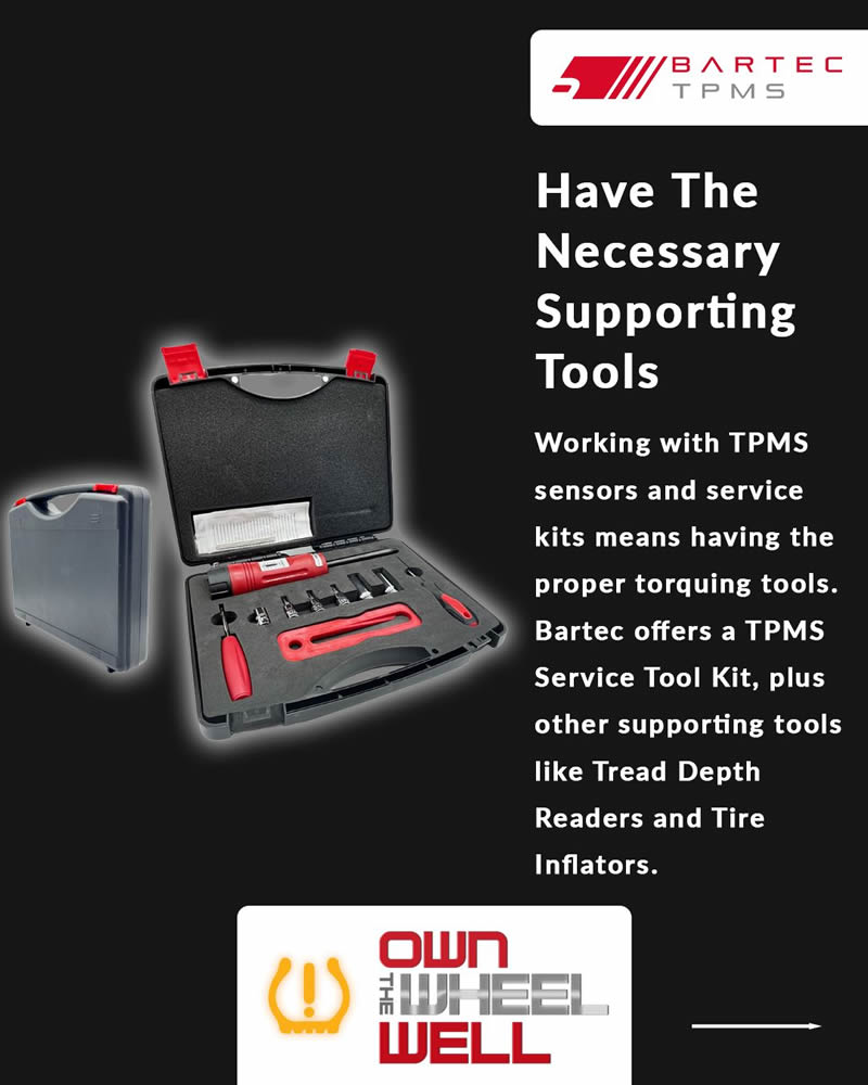 Own The Wheel Well WIth Bartec TPMS