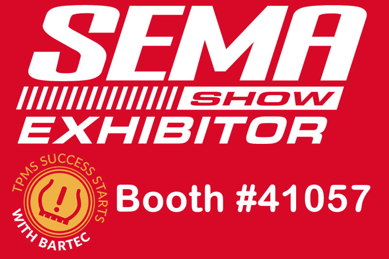 SEMA 2025 Schedule For Bartec TPMS