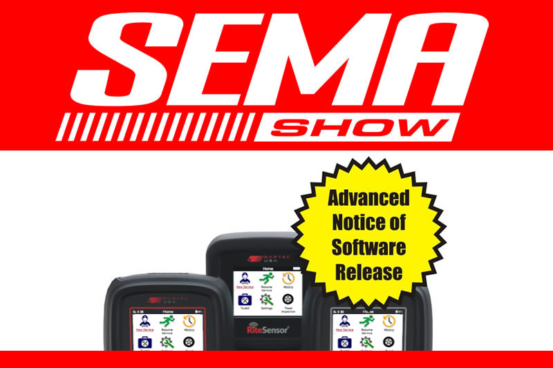 Visit Bartec TPMS At SEMA & Discuss Our Next Software Release R8.1