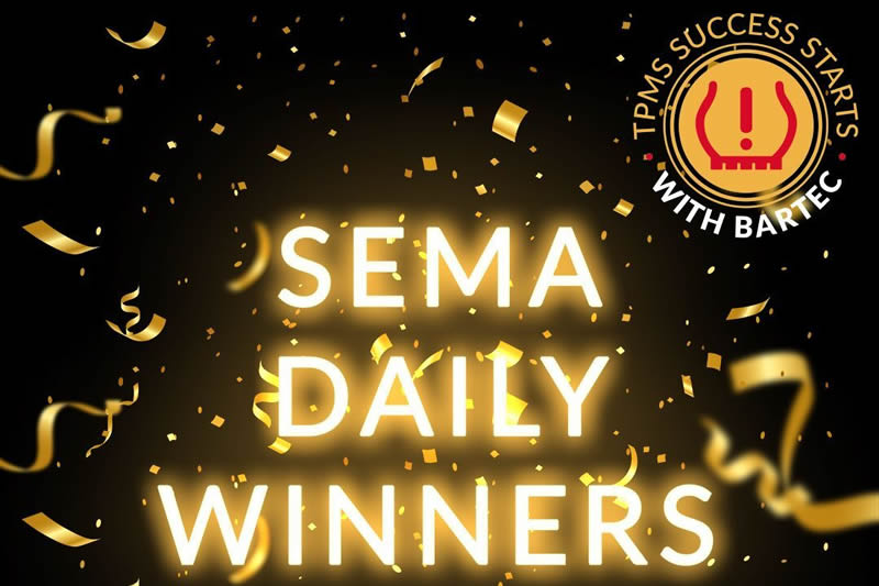 SEMA 2025 TreadRite & Tablet Giveaway Winners