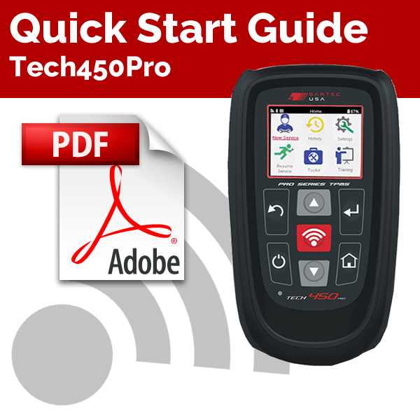 Tech450Pro Quick Start Guide