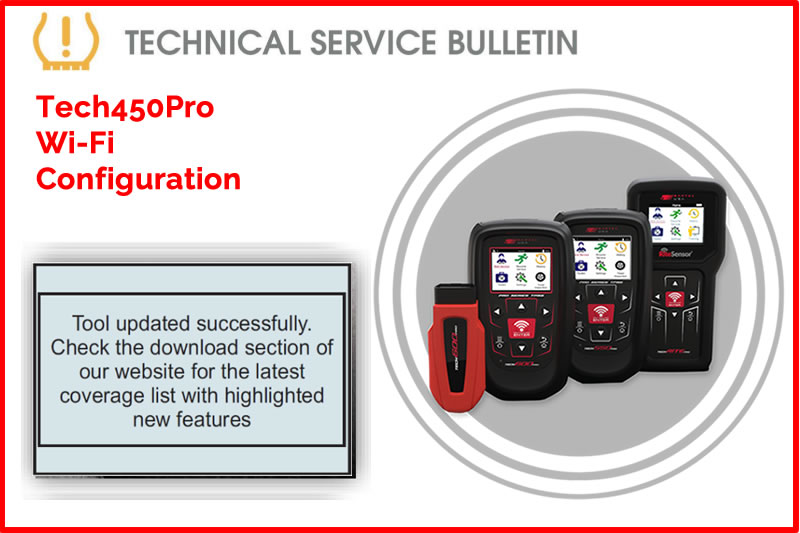 Tech450PRO Wi-Fi Configuration