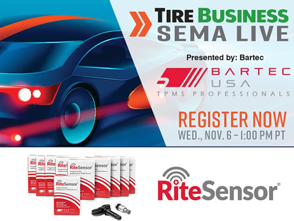 Tire Business SEMA Live Presented By Bartec USA Tire Business SEMA Live Presented By Bartec USA