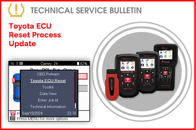 Toyota ECU Reset Process Update 