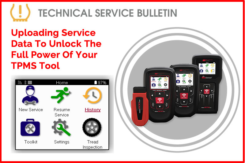 Uploading Service Data To Unlock The Full Power Of Your TPMS Tool